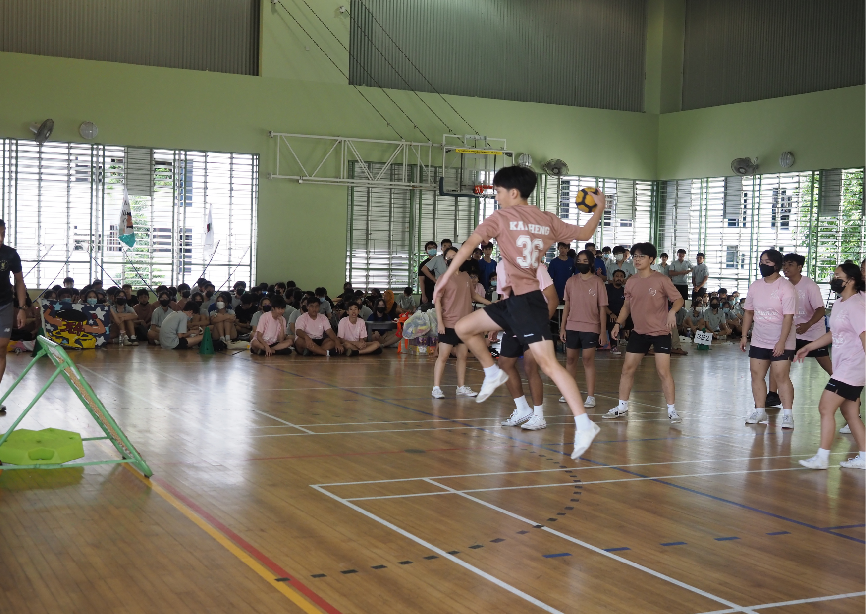 Inter-class sports and games - Tchoukball
