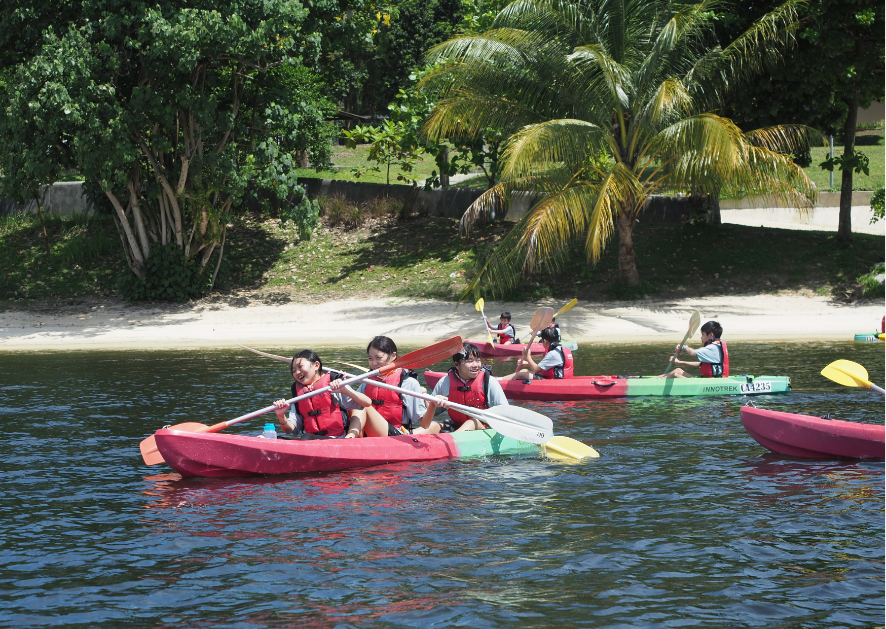 Secondary 1 OAL: Kayaking experience