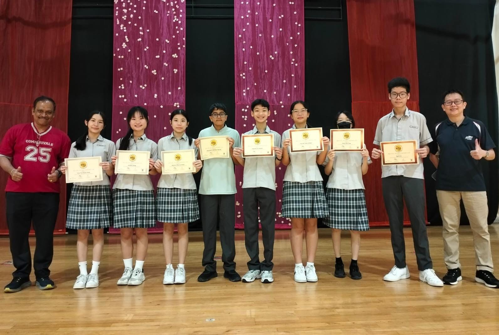 Winners of the Historical Scene Investigation